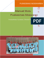 Manual Mutu Puskesmas Moswaren