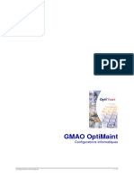 GMAO OptiMaint - Configurations-Informatiques