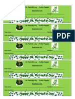 St. Patrick's Day Peddy-Papper Registration