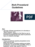 Hot Work Procedural Guidelines