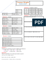 Nombres Relatifs-Exercices