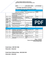 Jadwal Pelatihan MU Kelas B