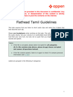 Flathead Tamil Guidelines