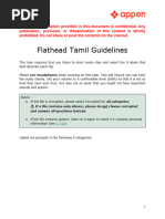 Flathead Tamil Guidelines