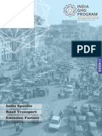 WRI 2015 India Specific Road Transport Emission Factors