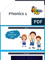 Lesson 11: Phonics 1