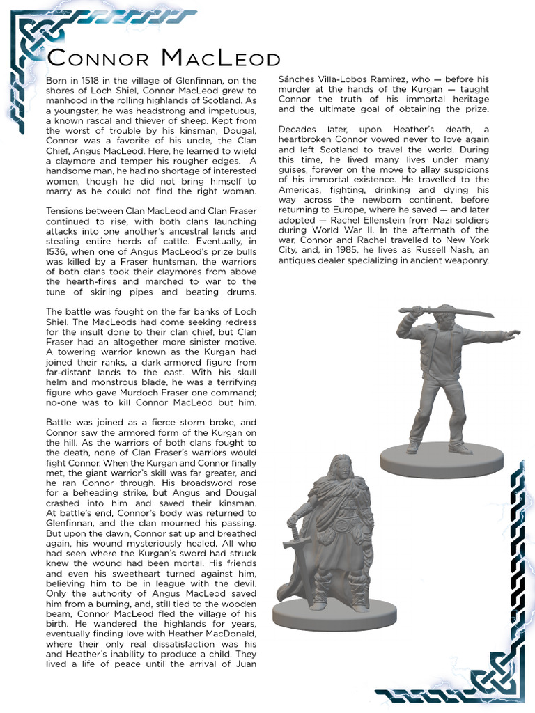 Character Bios | PDF