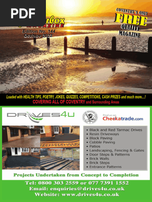 Chatterbox Magazine Edition 144 - Oct/Nov 2023