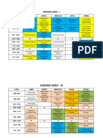 Horario Agro Correg. Sab. 22-04