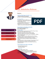 Resumes of Mahabubur Rahman