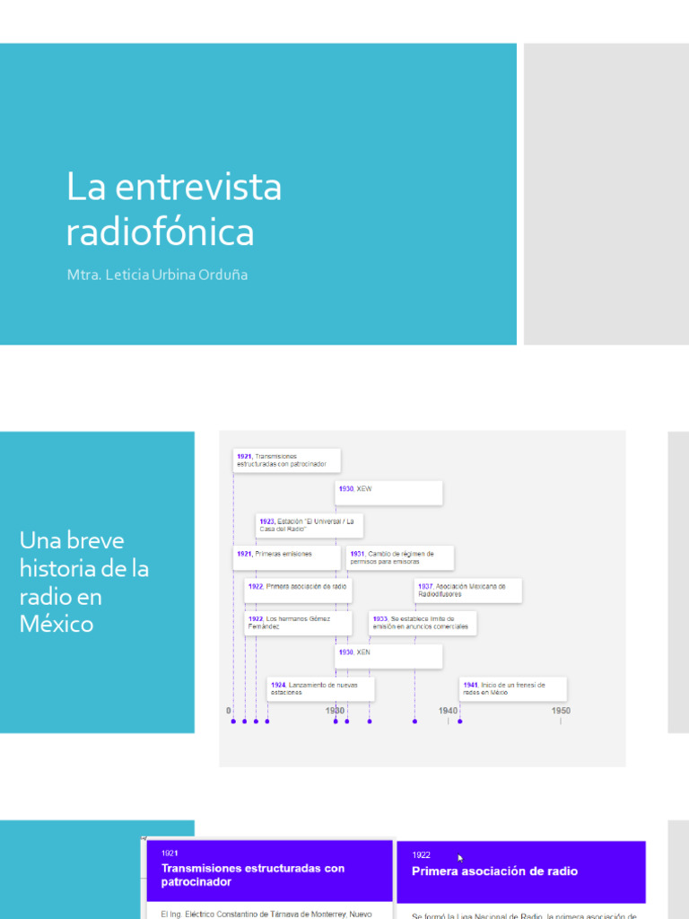 La Entrevista Radiofónica | PDF | Radiodifusión