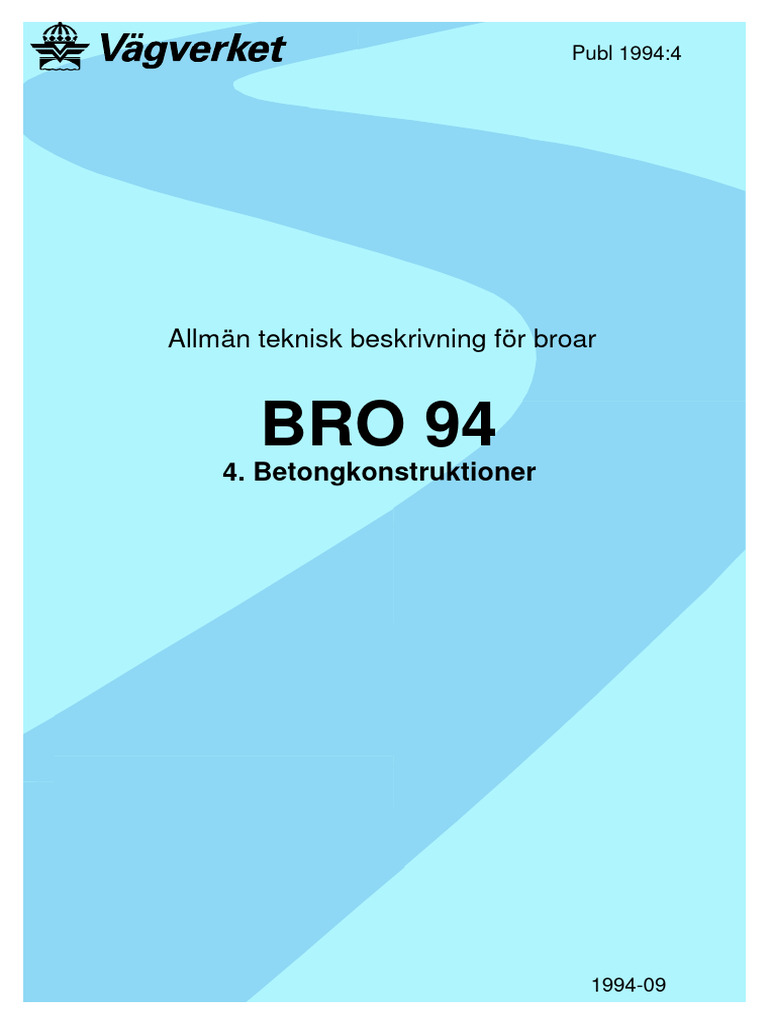 1994 4 Bro 94 Del 4 Betongkonstruktioner | PDF