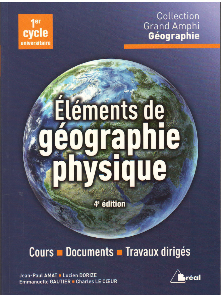 Introduction à la géographie physique | PDF | Climat | Atmosphère de la ...