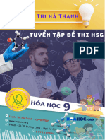 30 - Đề Thi Hsg - Hóa Học 9 - Năm Học 2021 - 2022