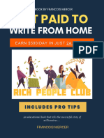 Get Paid To Write From Home