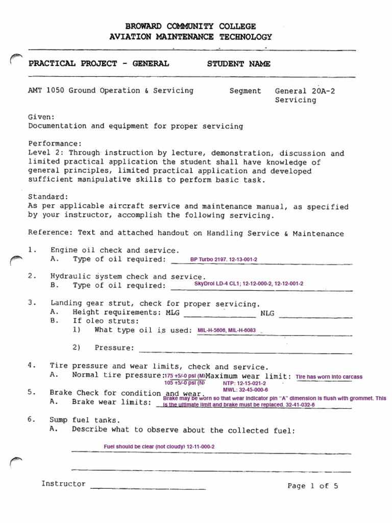 AMT1050 Ground Operations Servicing PDF