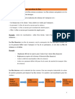 SECTION I ET II LES FLUX