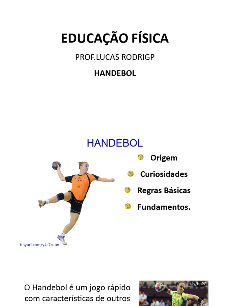 Handebol: história, fundamentos, regras, elementos - Brasil Escola