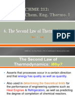 6. Second Law of Thermodynamics - Spring 2020