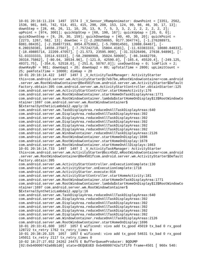 VRampAnimator and Activity Management Logs | PDF | Finance & Money ...