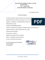 Certificado Médico Fune Salud 1