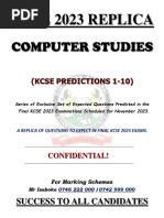 Computer Studies Paper 1 KCSE 2024 Prediction series_compressed ...