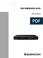 User Manual SAGEMCOM DCI85-HD KD-E 201504