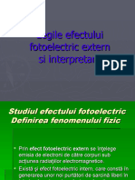 Efectul Fotoelectric Extern