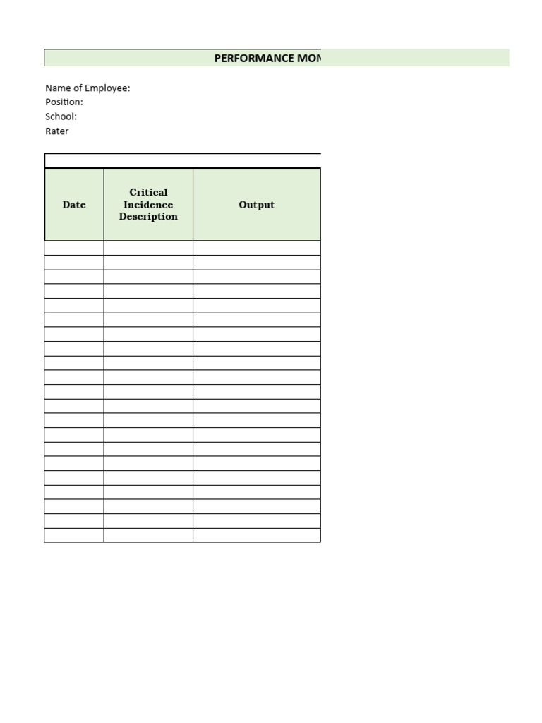 Mid-Year Review Form 2023 Template | PDF | Educational Assessment ...