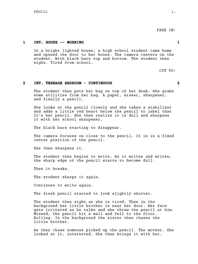The Pencil | PDF