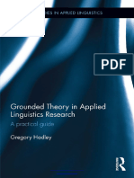 Grounded Theory in Applied Linguistics Research A Practical Guide