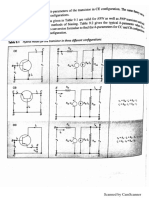 Hybrid Model of BJT-CE - CB.CC