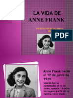 La Vida de Anne Frank