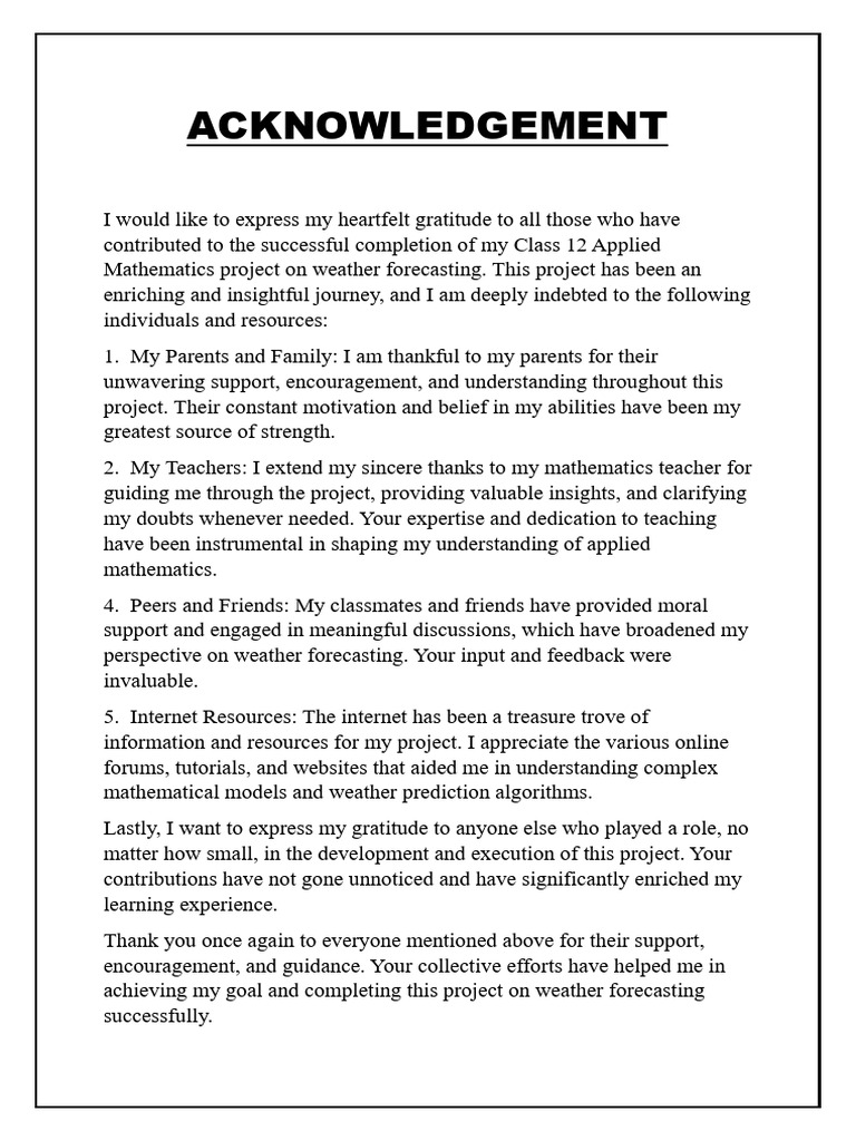 Weather Forecasting Pdf Weather Forecasting Prediction