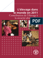 L'élevage Dans Le Monde en 2011: Contribution de L'élevage À La Sécurité Alimentaire