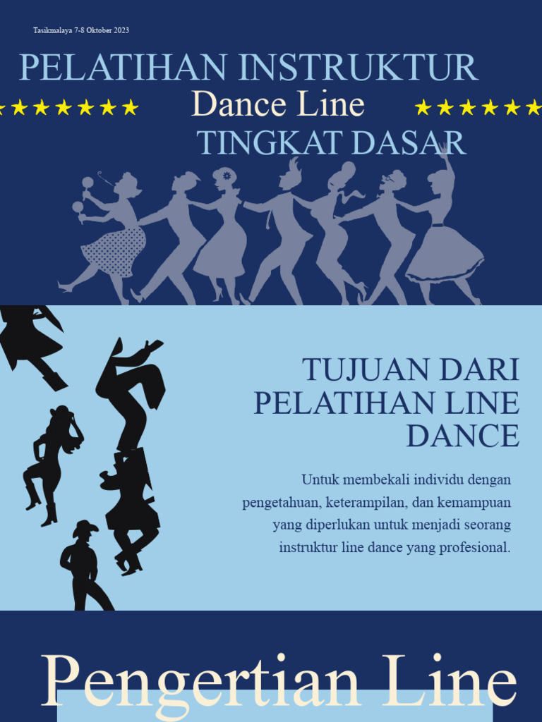 Pelatihan Instruktur Line Dance Tingkat Dasar | PDF
