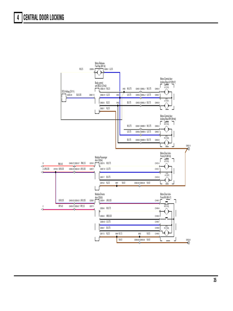 Range Rover Electrical Circuit Diagrams LM Eng PDF