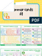 Grammar Cards A1