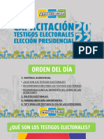 Capacitacion Testigos Electorales