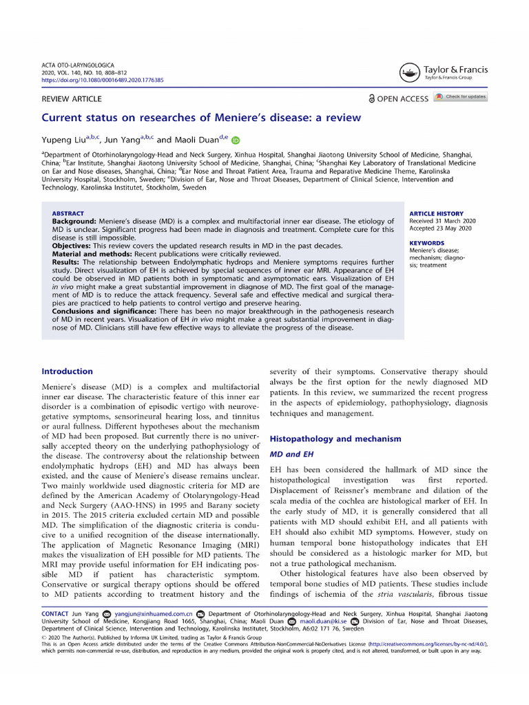 Image Result For Phase Data Offer Hope To Patients With Meniere Disease
