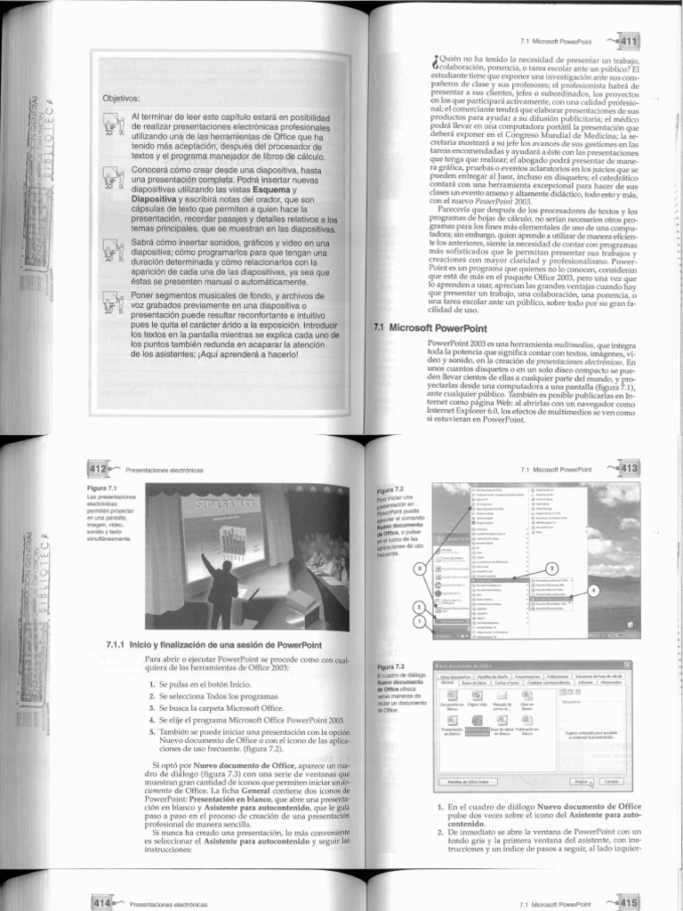 Informática para Curso de Bachillerato Cap. 7 47 | PDF