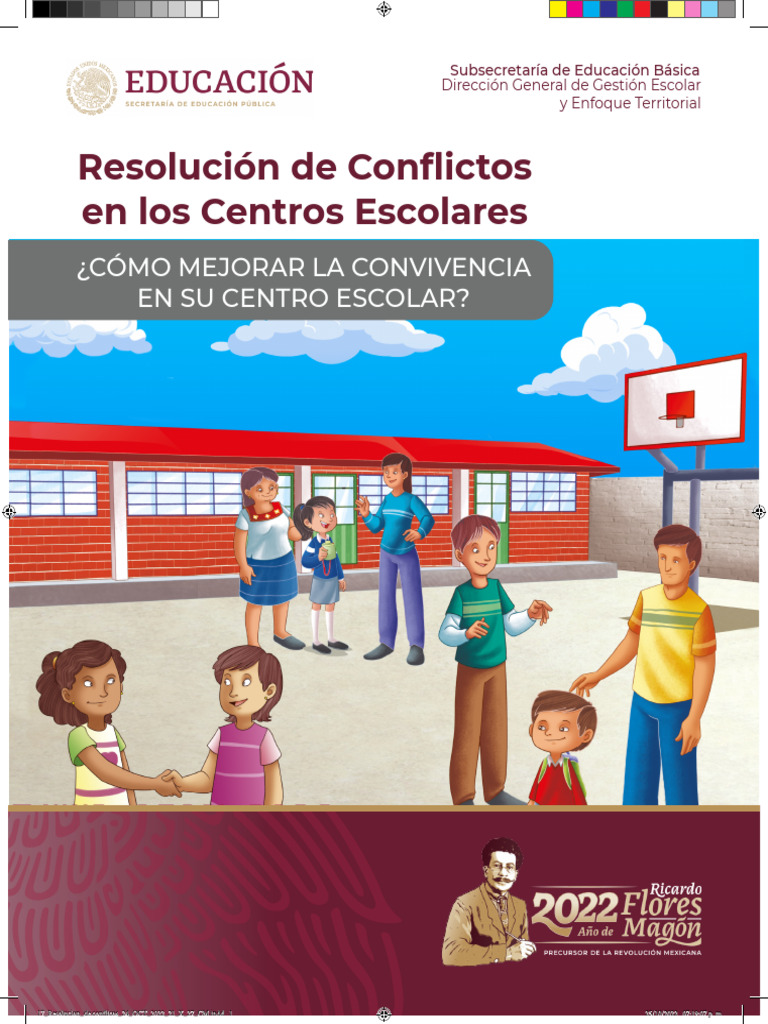 Resolución de Conflictos Escolares | PDF