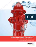 Hidrante super centurion MUELLER