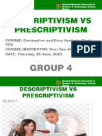 FINAL - Prescriptivism and Descriptivism - GROUP 4
