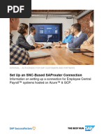 SNC-SAProuter For SAP Employee Central Payroll - For Transition