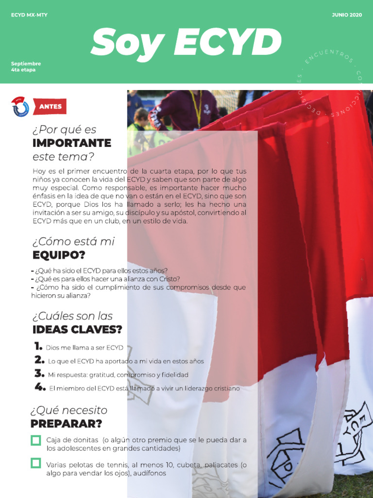 4ta Etapa - Ser ECYD | PDF