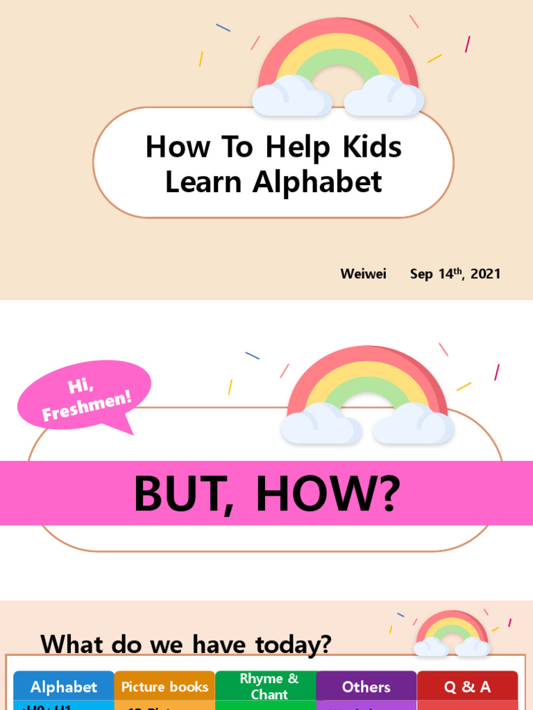 Fun Ways to Teach Kids the Alphabet | PDF | Letter Case | Writing