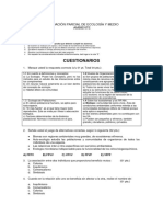 Segunda Evaluación Parcial de Ecología y Medio Ambiente