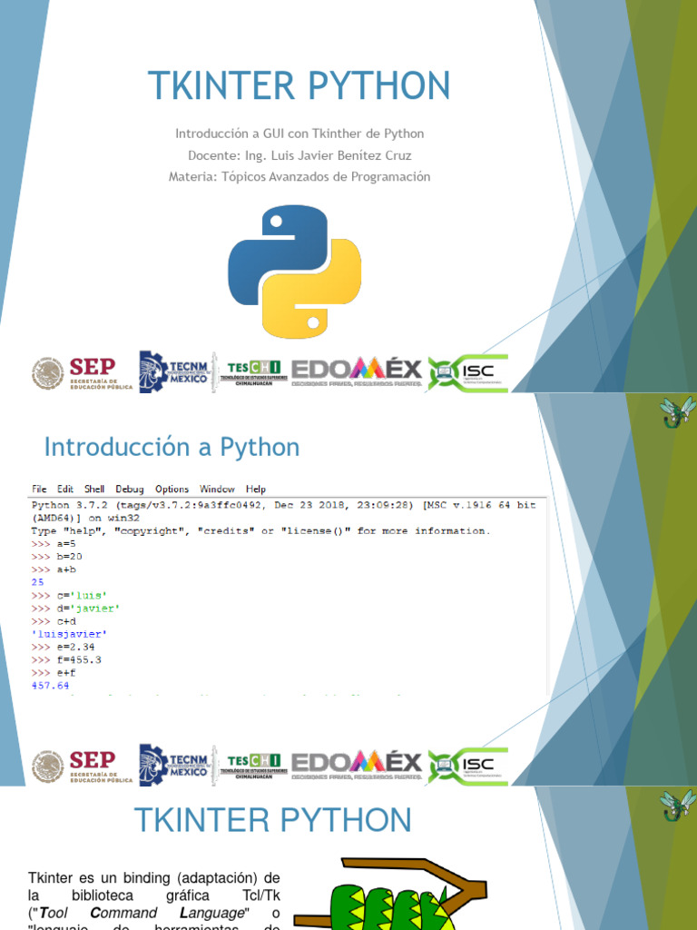 Tkinter Python Calculadora | PDF