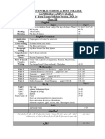 1st Term Outline Class III 2023-24